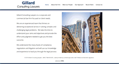 Desktop Screenshot of gillard.com.au